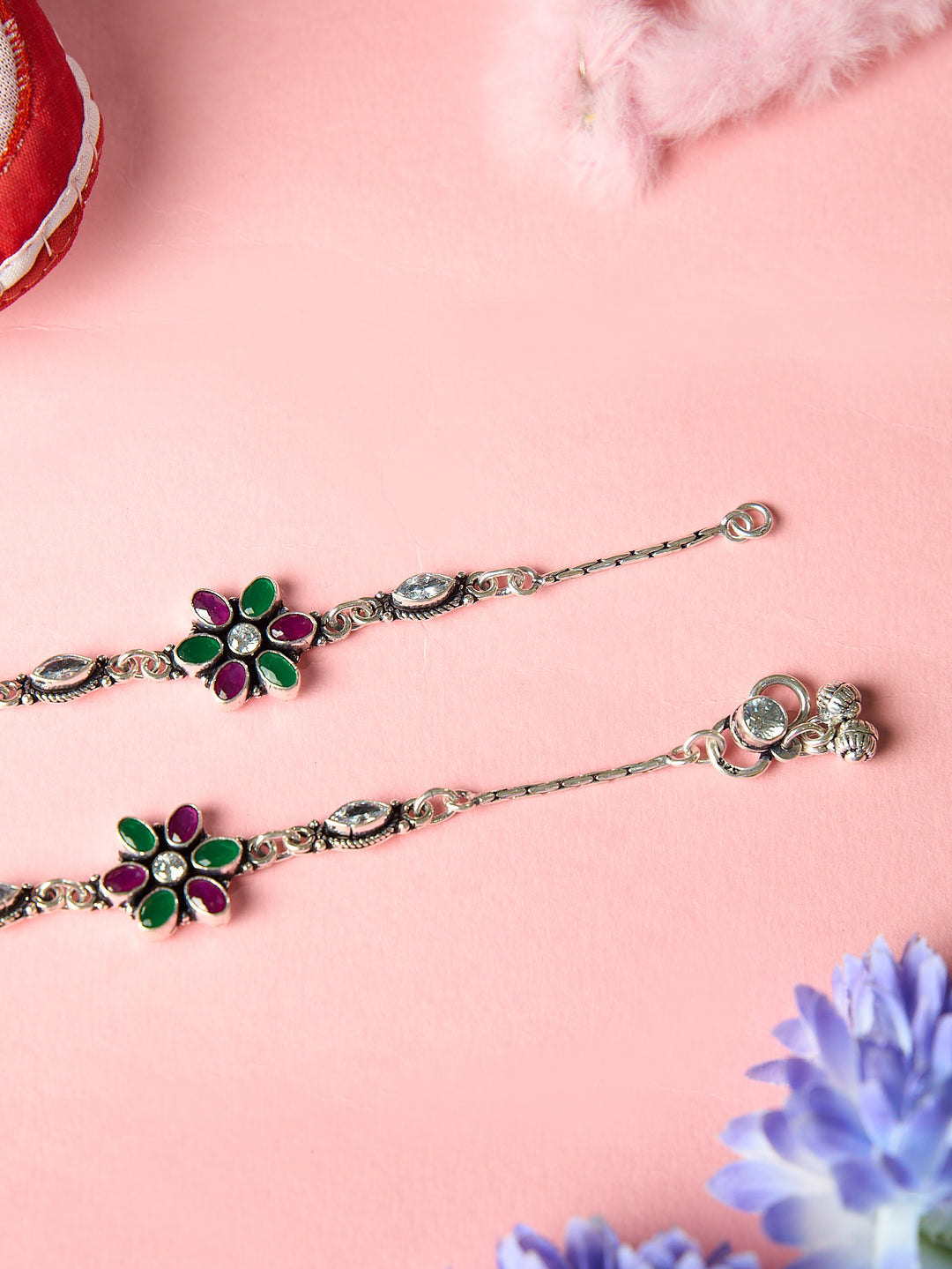 Little Royal Flora Antique Anklet