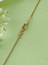 Yellow and Blue Sapphire Rose Gold Diamond chain