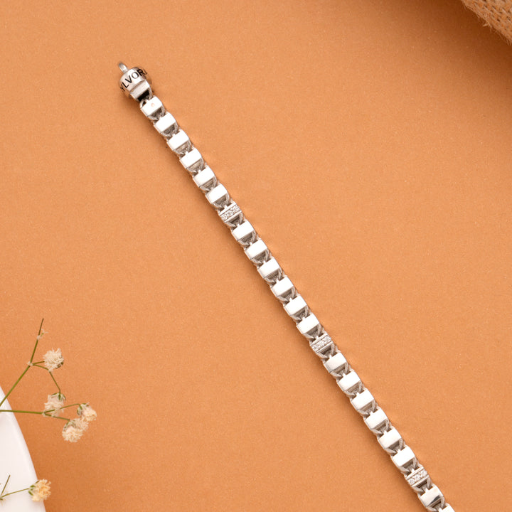 Box Chain Elevated Men's Bracelet