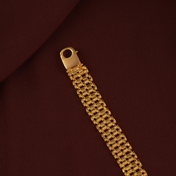 Golden Two-Line Dotted Bracelet