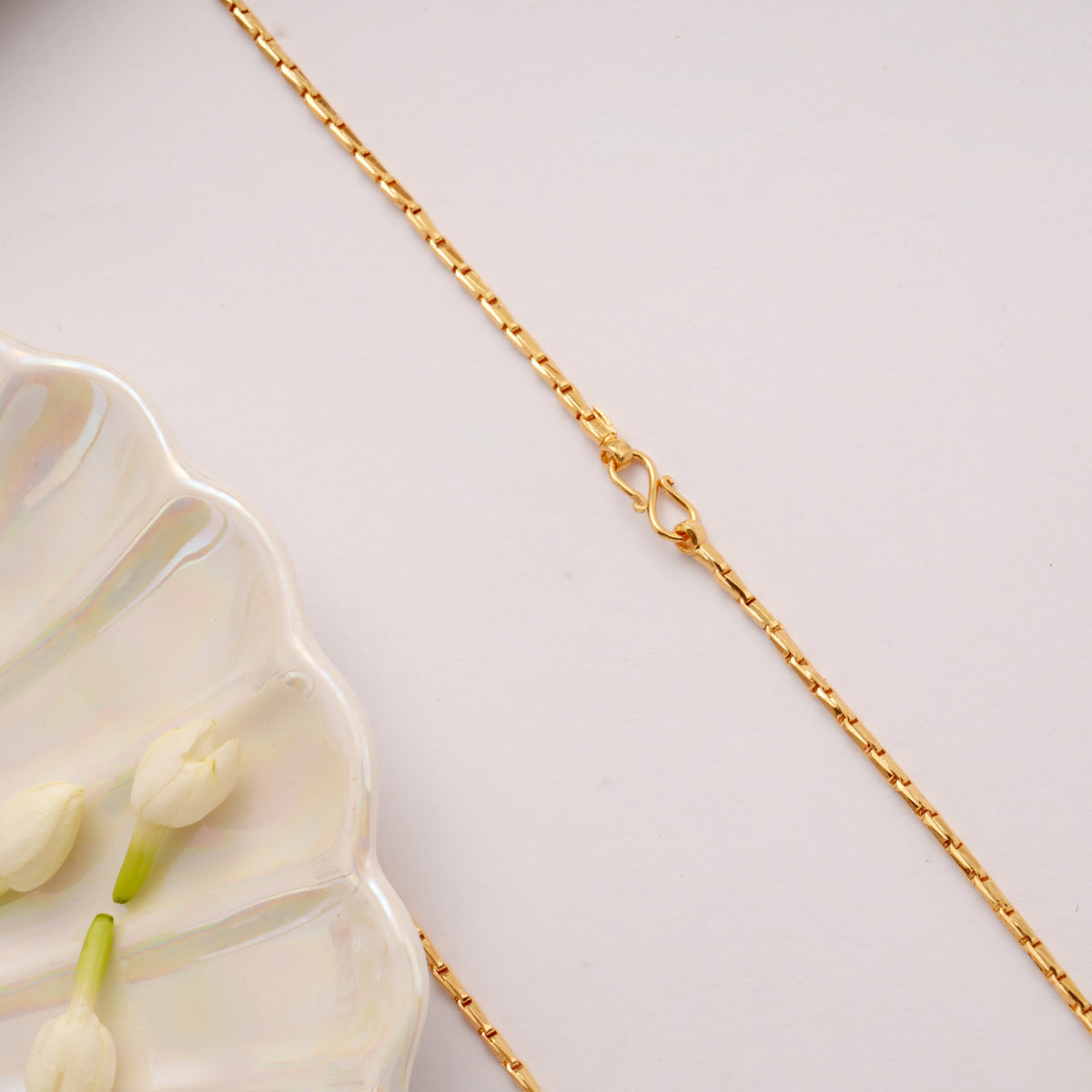 Traditional Wheat Pattern Golden Chain