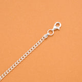 Cheerful Yellow Sun Charm Silver Baby Bracelet