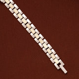 Premium Stone Silver Bracelet for Men