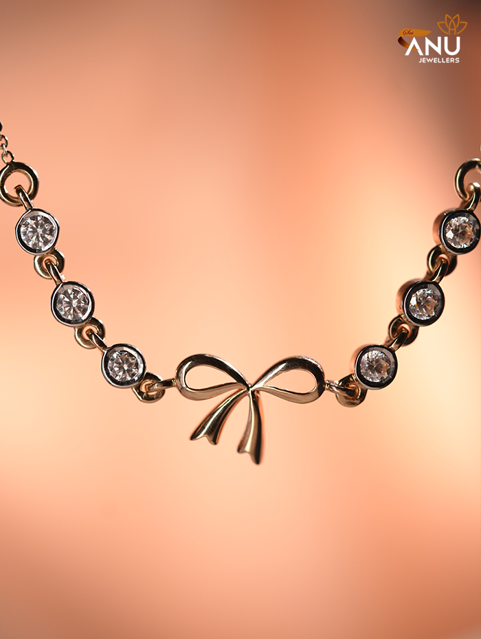 Tied in Love  Rose Gold Bracelet