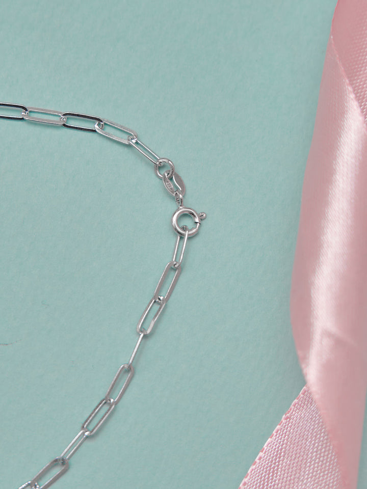 Fine Line Bloom Anklet