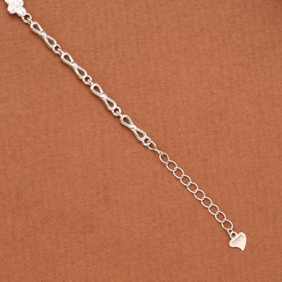 Mini Three Butterflies Silver Bracelet