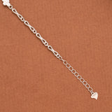 Mini Three Butterflies Silver Bracelet