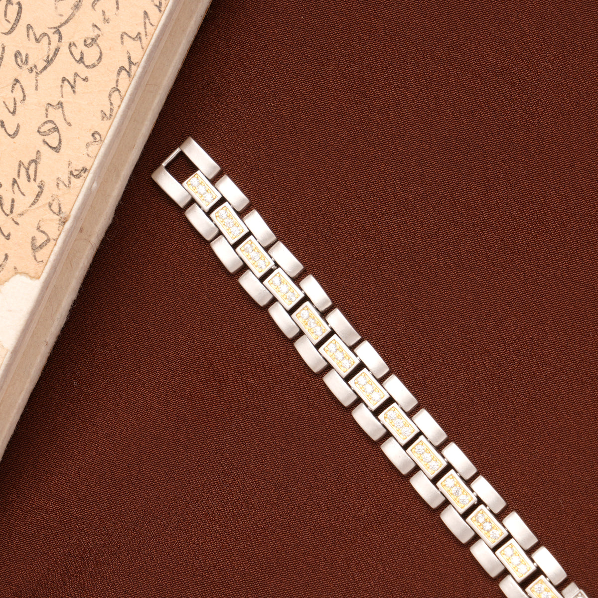 Premium Stone Silver Bracelet for Men