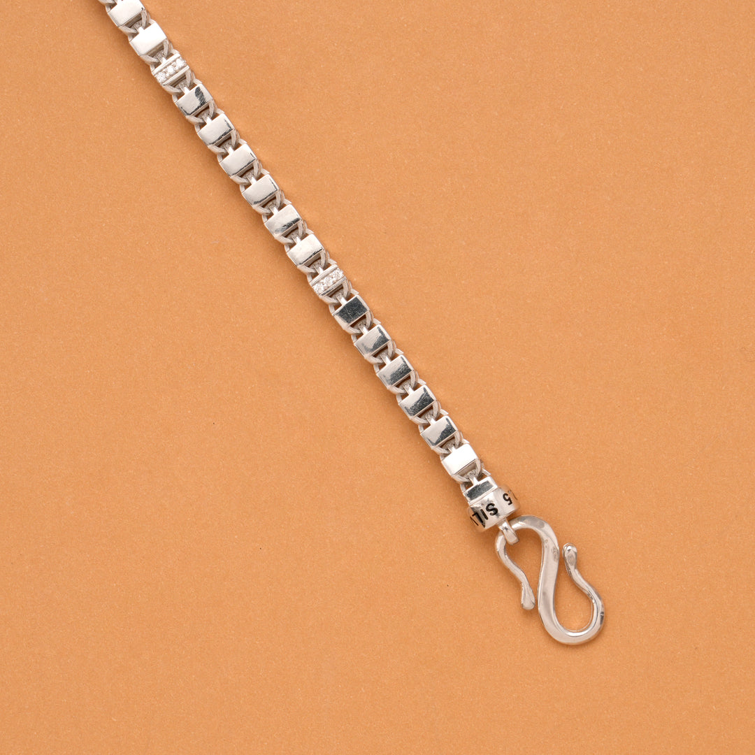 Box Chain Elevated Men's Bracelet