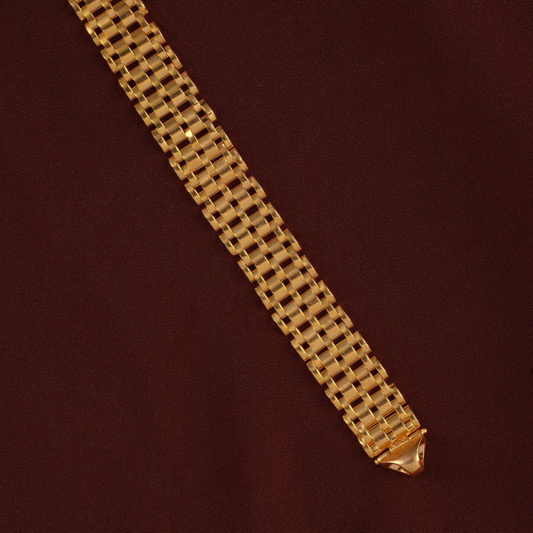 Golden Two-Line Dotted Bracelet