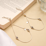 Elegant Silver Design Adjustable Anklet