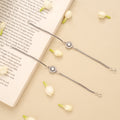 Classic Sun Flower Silver Anklet