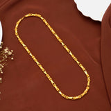 Trendy Hip Hop Style Design Gold Chain