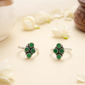 Minimal Green Cluster Charm Toe Ring