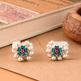 Blossom Enamel Salangai Silver Metti