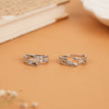 Contemporary Geometric Block-Shaped Silver Toe Ring