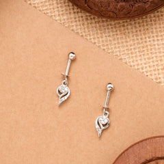 Heritage Design White Stone Silver Koppu