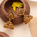 Antique Kemp Stone with Golden Jumka