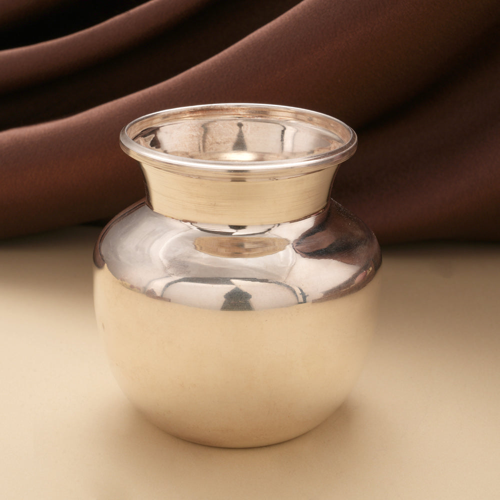 Traditional Plain Design Silver Sombu
