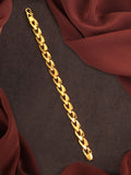 Classic Curb Chain Gold Men's Bracelet
