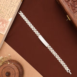 Premium Stone Silver Bracelet for Men