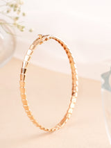 Rose Gold Serpenti Viper Flexible Kada