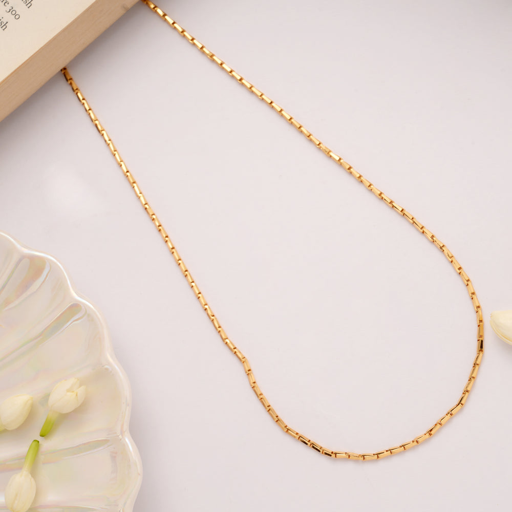 Traditional Wheat Pattern Golden Chain