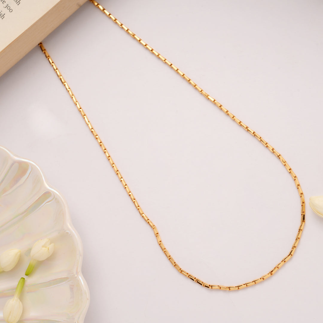 Traditional Wheat Pattern Golden Chain
