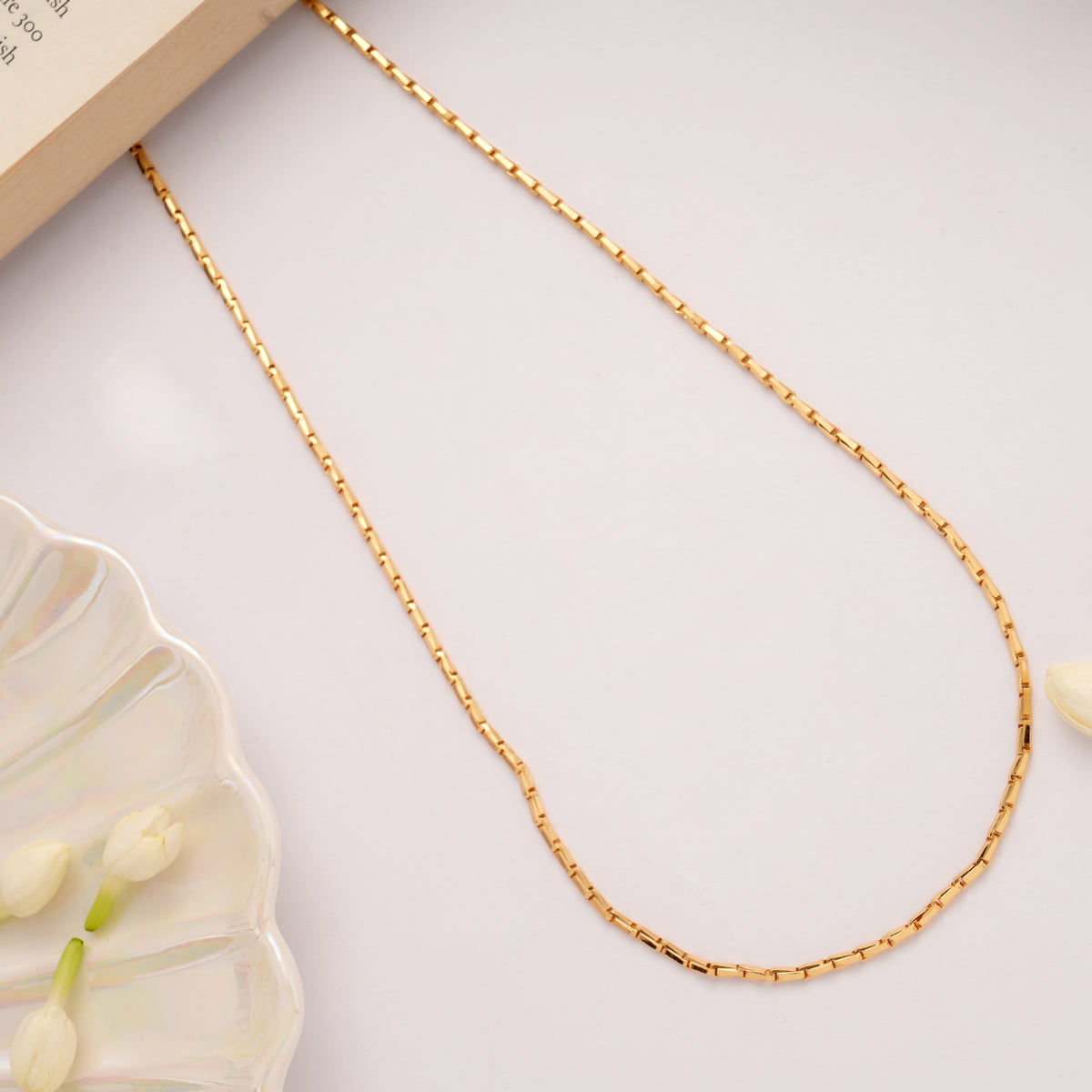 Traditional Wheat Pattern Golden Chain