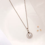 Modern Drizzle Drop Silver Chain