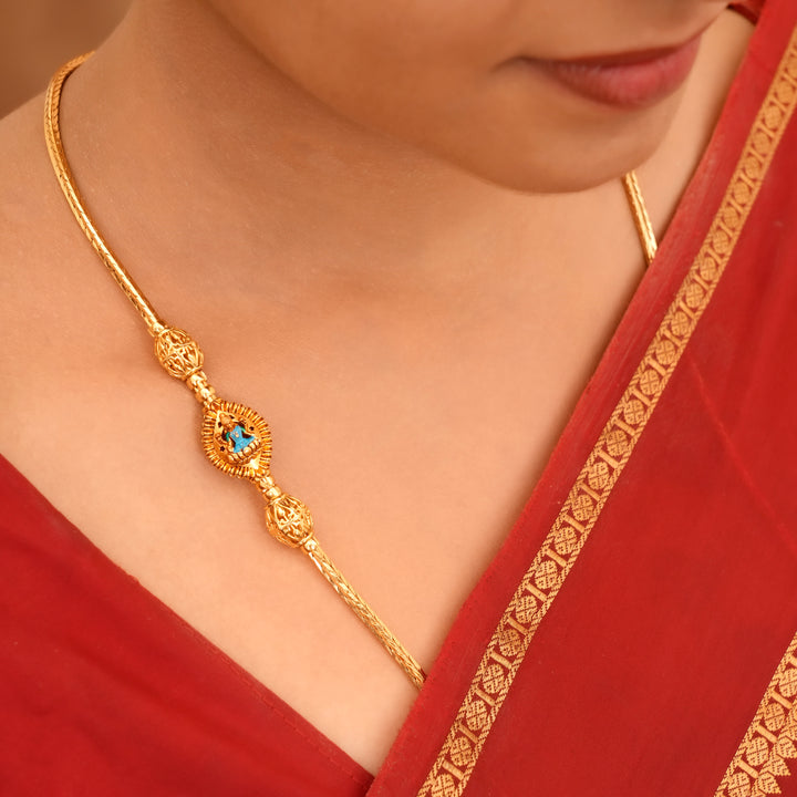 Graceful Shree Lakshmi Mugappu Chain