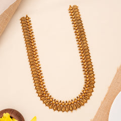 Temple Style Lakshmi Coin Golden Haram