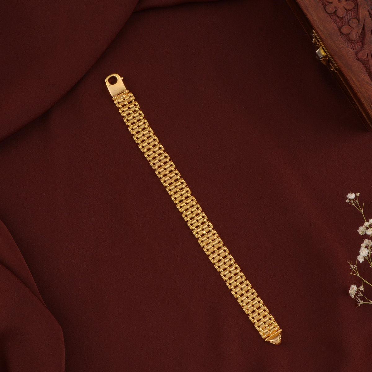 Golden Two-Line Dotted Bracelet