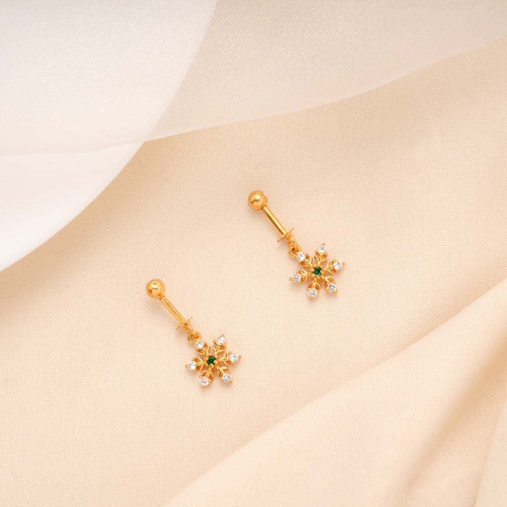 Stylish Star Shape Blossom Golden Koppu