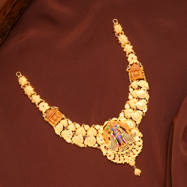 Heritage Sri Meenatchi Gold Necklace