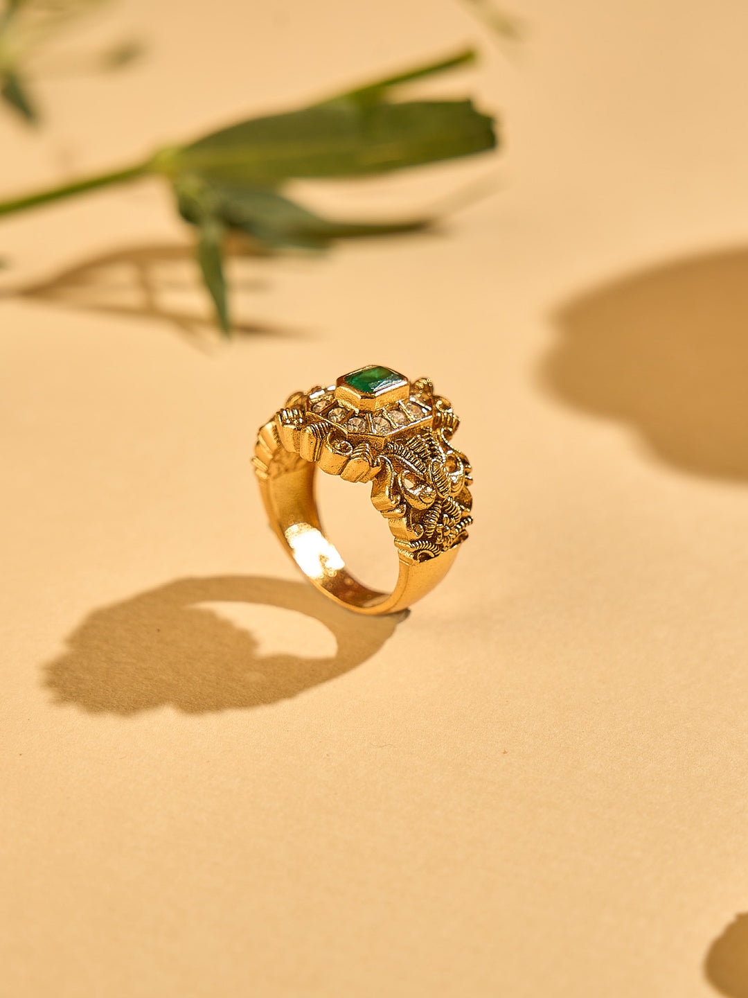Emerald Heirloom Ring