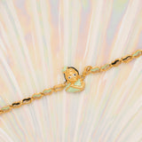 Tiny Lord Krishna Gold Bracelet for Women