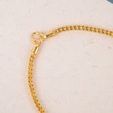 Traditional Arumbu Design Gold Chain