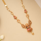 Devotional Dhana Lakshmi Vinayagar Golden Necklace