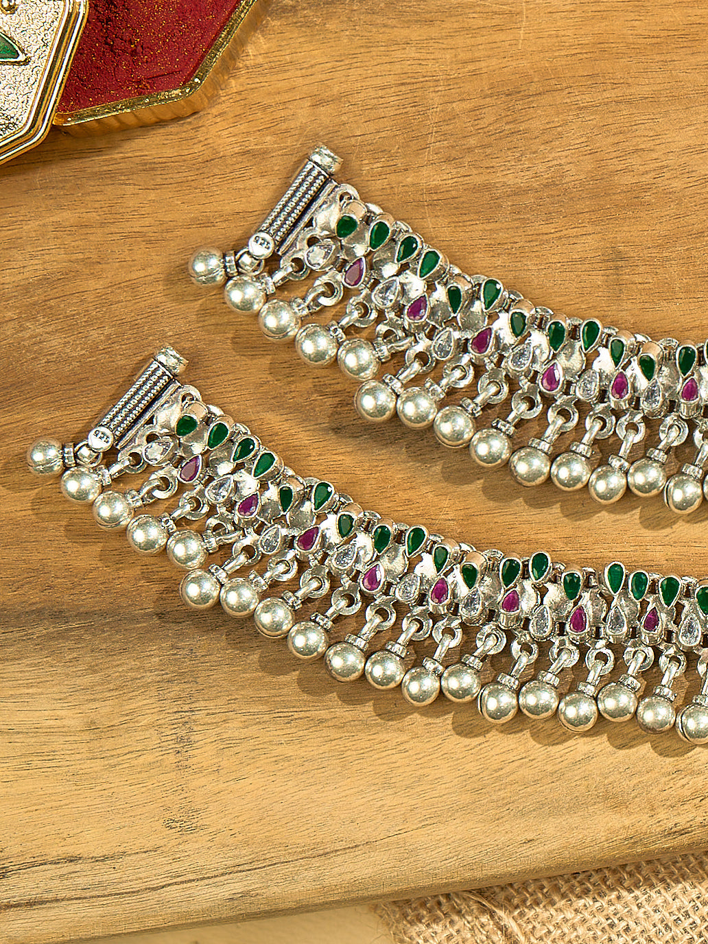 Desi Rajasthani Antique Anklet