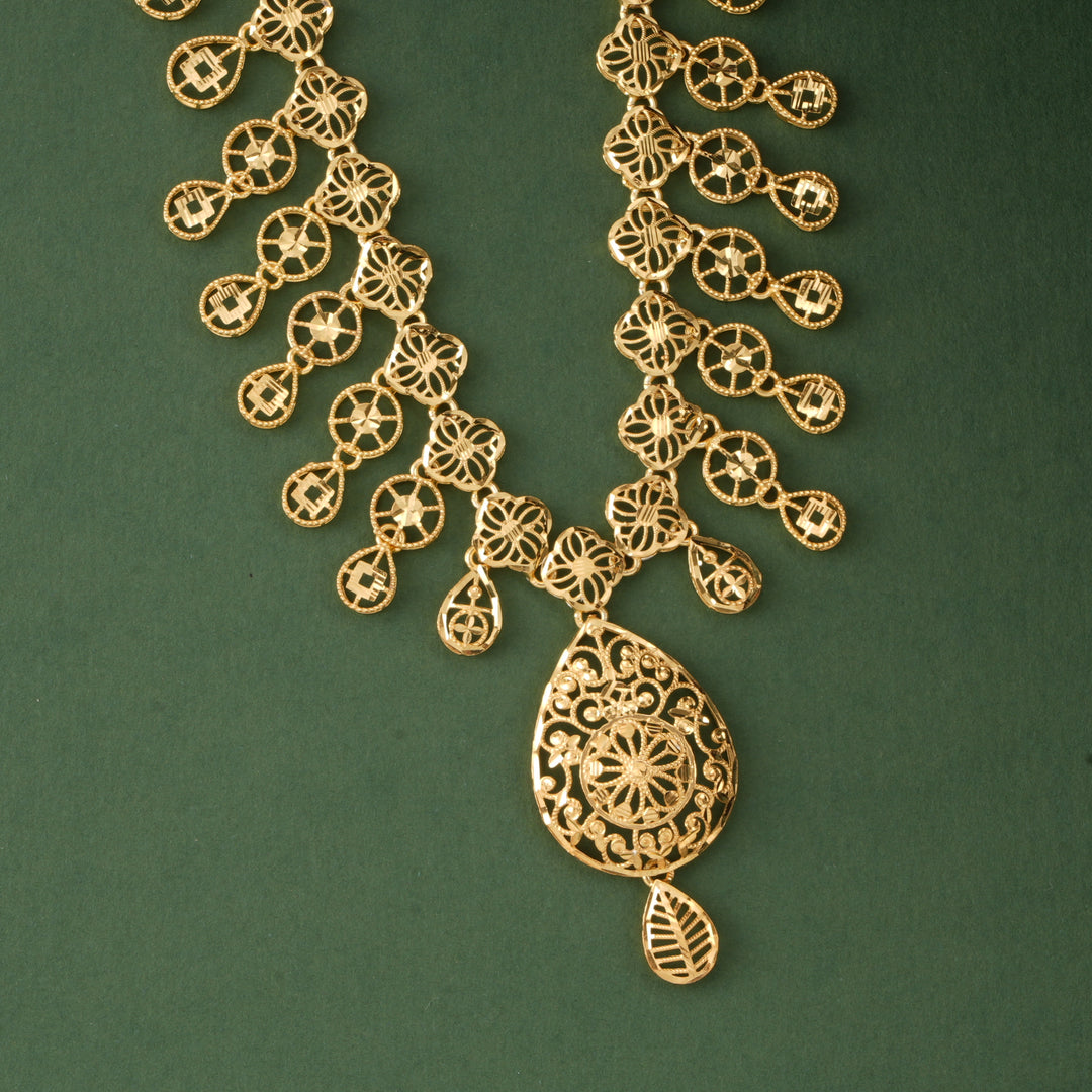 Elegant Dubai Design Necklace Set