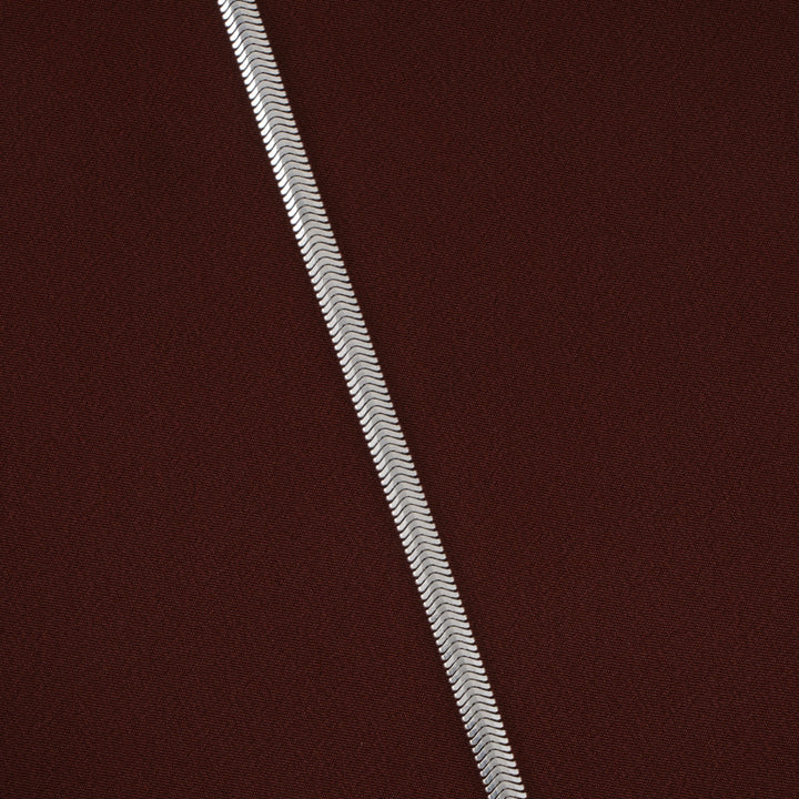 Herringbone Men's Silver Bracelet