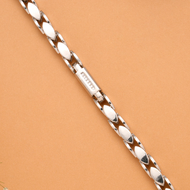 Fancy Oval Link Chain Bracelet for Men
