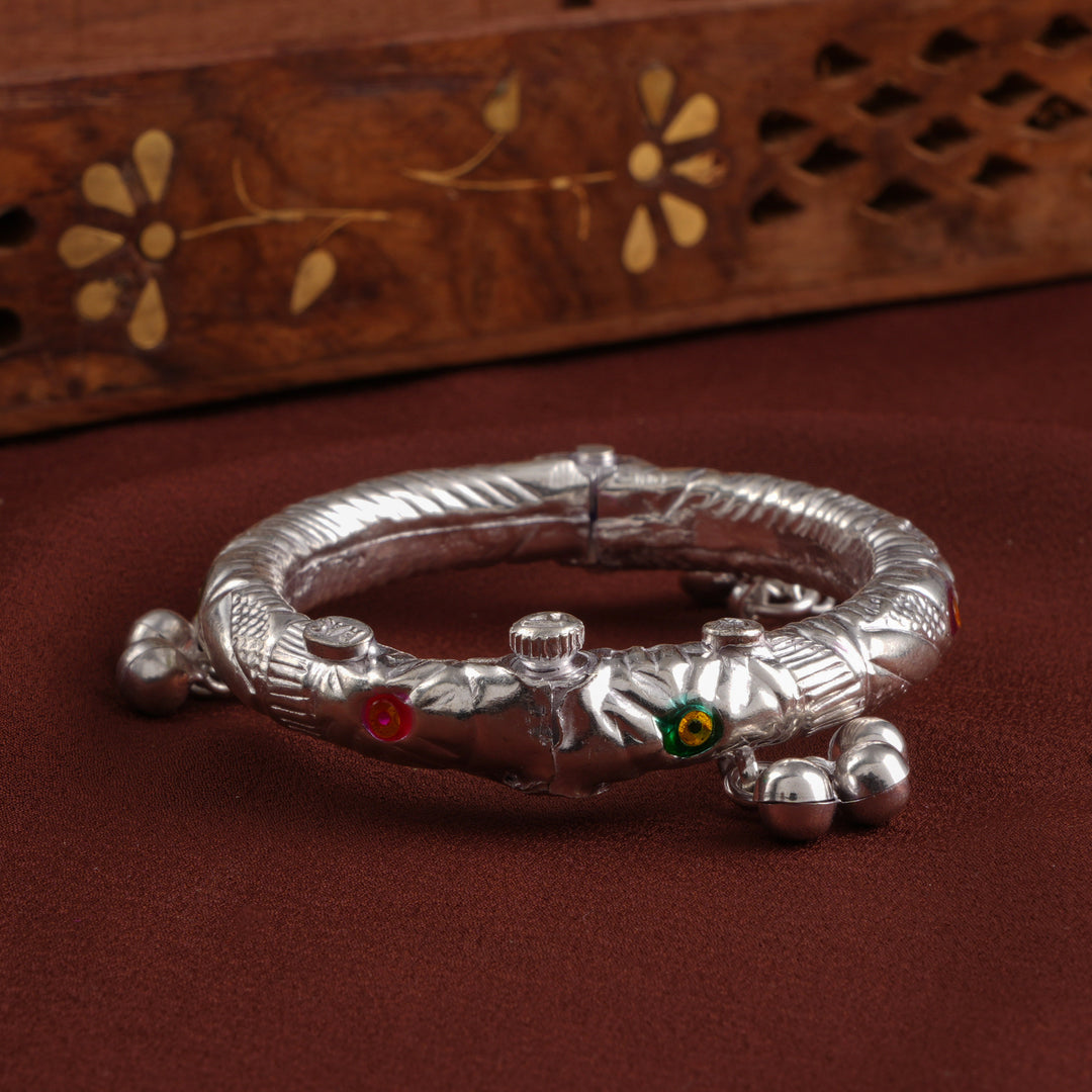 Simple Twist Beads Silver Baby Thandai