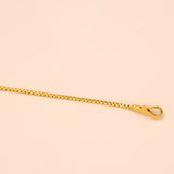 Geometric Shape Multi Stone Gold Bracelet