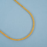 Traditional Arumbu Design Gold Chain