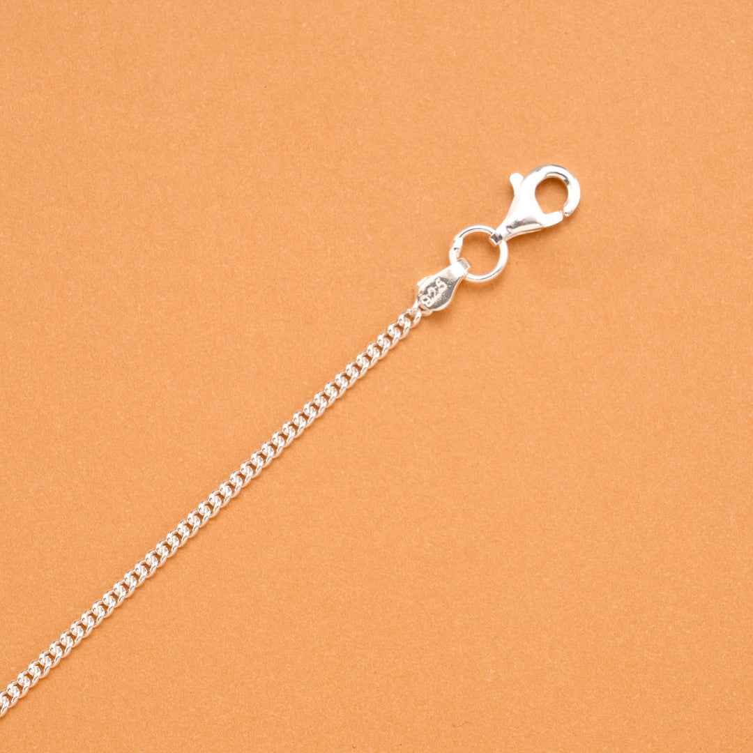 Smiling Yellow Sun Silver Baby Bracelet