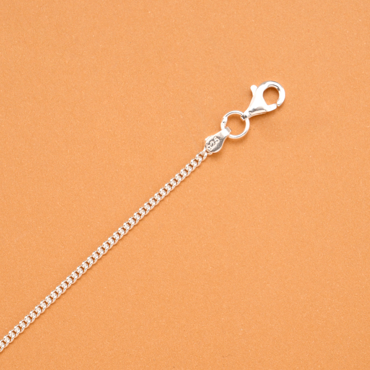 Smiling Yellow Sun Silver Baby Bracelet