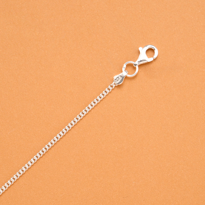 Smiling Yellow Sun Silver Baby Bracelet