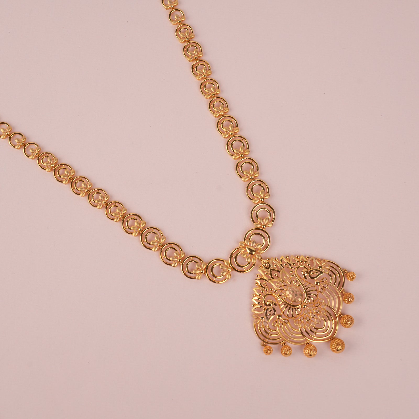 Blossom Floral Casting Pattern Gold Haram